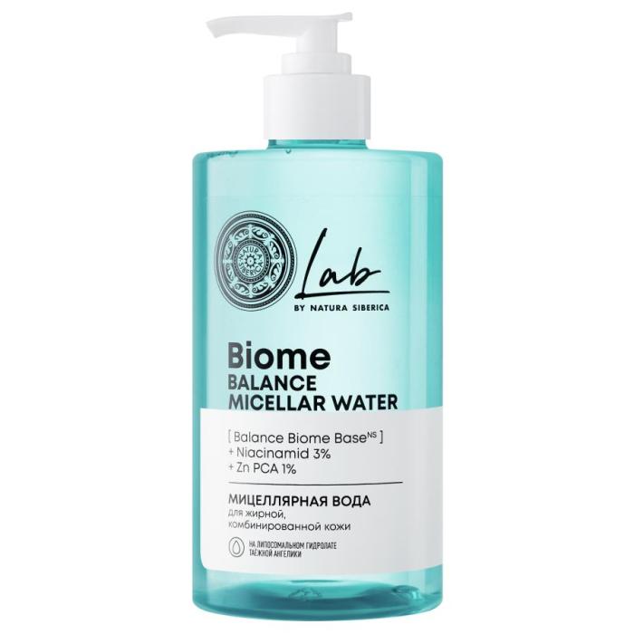 Lab Biome Balance Вода мицеллярная для жирной комбинированной кожи 450 мл