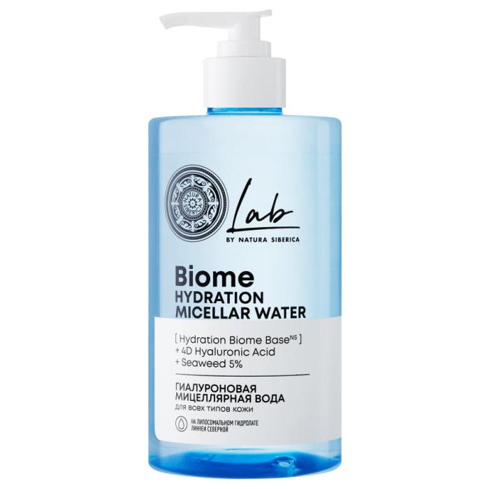Lab Biome Hydration Вода мицеллярная для всех типов кожи гиалуроновая 450 мл