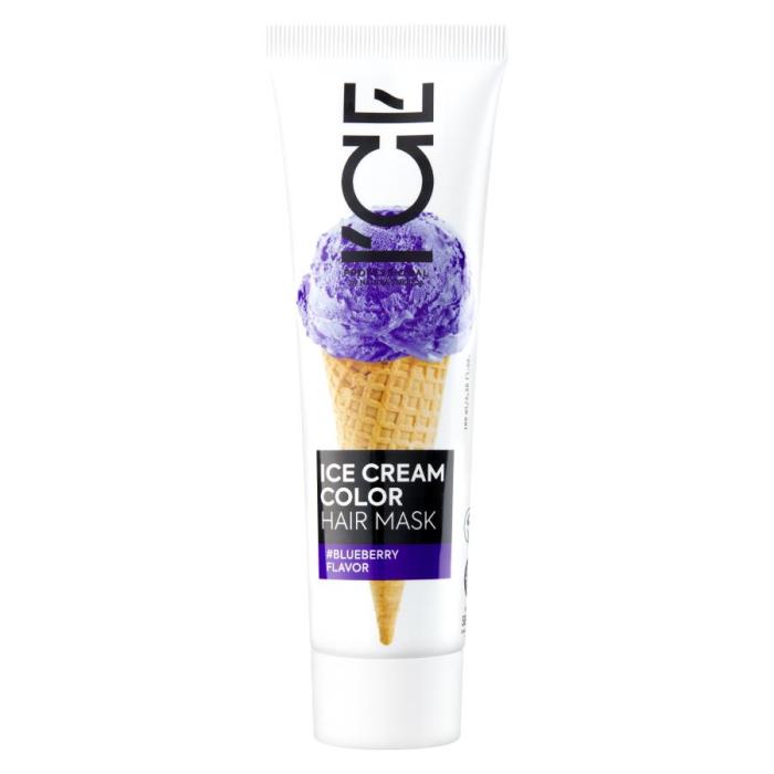 I`CE Professional Ice Cream Color Маска для волос тонирующая  Blueberry Вкусный Фиолетовый 100 мл