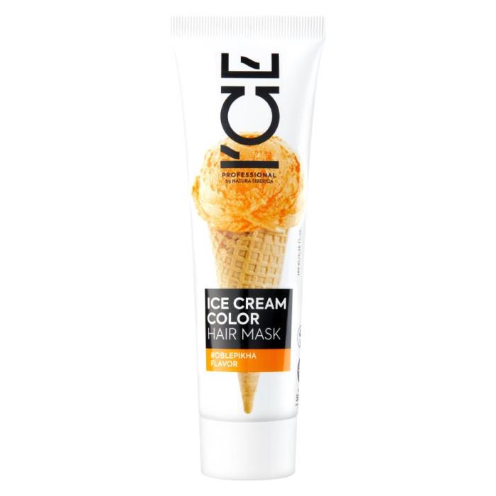 I`CE Professional Ice Cream Color Маска для волос тонирующая  Oblepikha Огненный медный 100 мл
