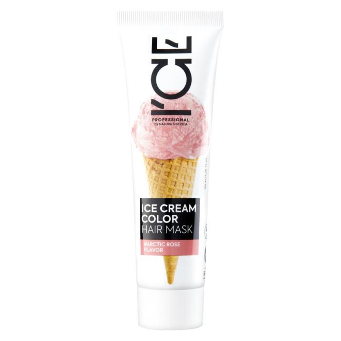 I`CE Professional Ice Cream Color Маска для волос тонирующая для блондинок Arctic Rose Кокетливое настроение 100 мл