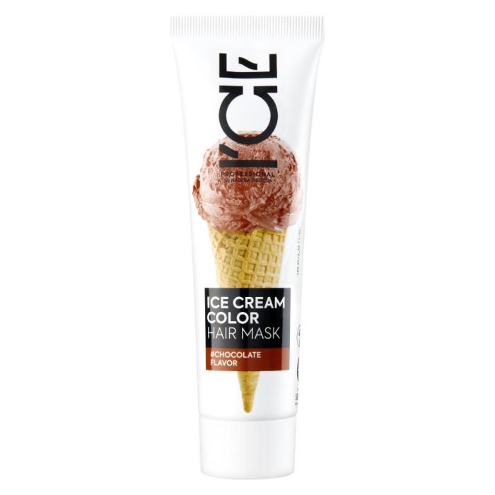 I`CE Professional Ice Cream Color Маска для волос тонирующая для брюнеток Chocolate Шоколадное искушение 100 мл