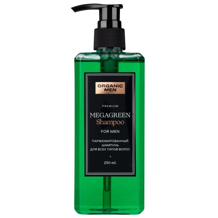 Organic Men Шампунь для всех типов волос MegaGreen 250 мл
