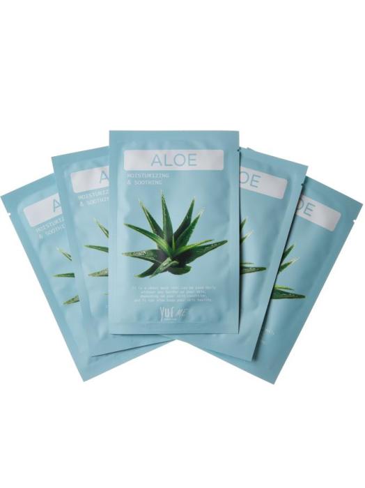 Маска для лица из микротенсела с экстрактом алоэ Aloe Sheet Mask 25 мл. шт
