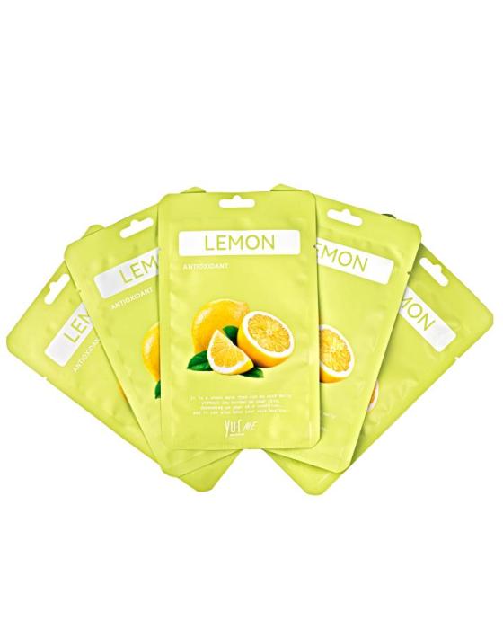 Маска для лица из микротенсела с экстрактом лимона Lemon Sheet Mask 25 мл. шт