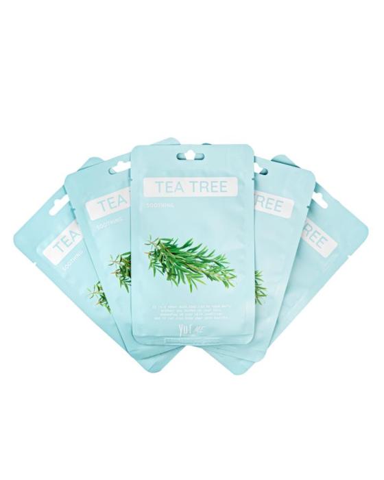 Маска для лица из микротенсела с экстрактом чайного дерева Tea Tree Sheet Mask 25 мл. шт