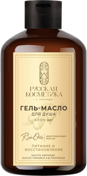 Гель-масло для душа oil-in-gel Питание и восстановление 400 мл