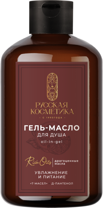 Гель-масло для душа oil-in-gel Увлажнение и питание 400 мл