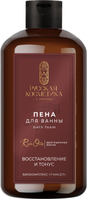 Пена для ванны Восстановление и тонус 600 мл