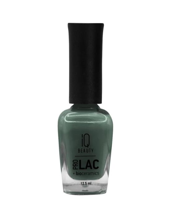 PROLAC BIOCERAMICS Лак для ногтей с биокерамикой 12,5 мл № 041 Зеленый хаки Change the rules 12,5мл