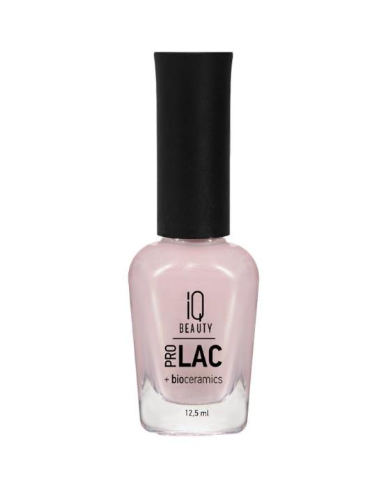 PROLAC BIOCERAMICS Лак для ногтейс биокерамикой 12,5 мл № 051 Светло-розовый, с мелким шиммером с голографическим эффектом I'am so glam 12,5мл