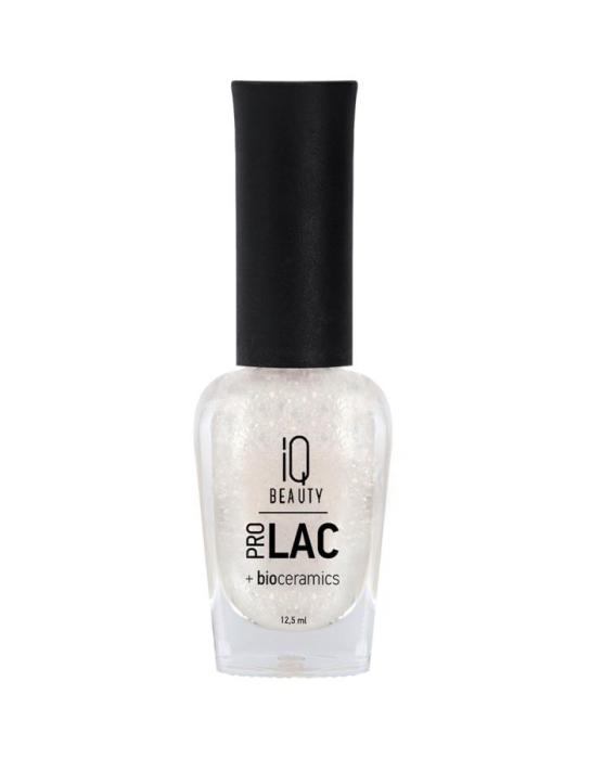 PROLAC BIOCERAMICS Лак для ногтейс биокерамикой 12,5 мл № 059 Серебряный с крупным голографическим шиммером Born to sparkle 12,5мл