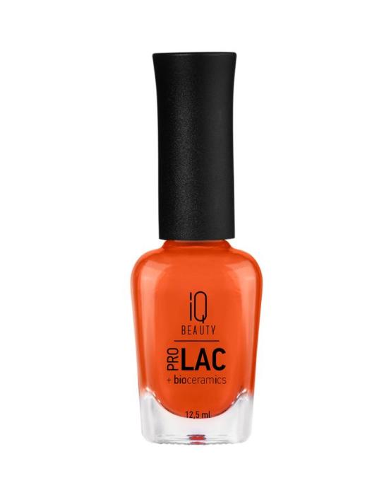 PROLAC BIOCERAMICS Лак для ногтейс биокерамикой 12,5 мл № 072 Неоновый оранжевый No limits 12,5мл