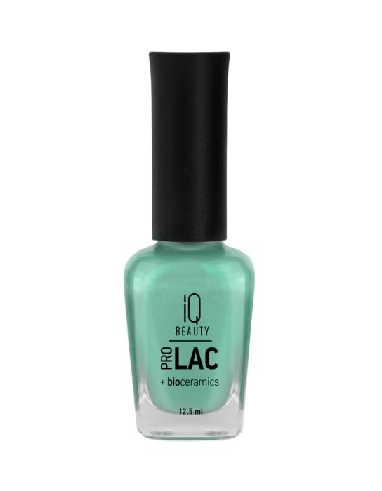 PROLAC BIOCERAMICS Лак для ногтейс биокерамикой 12,5 мл № 110 Мятный с перламутром и деликатным голубым шиммером, плотный 110 Cedar milk 12,5мл