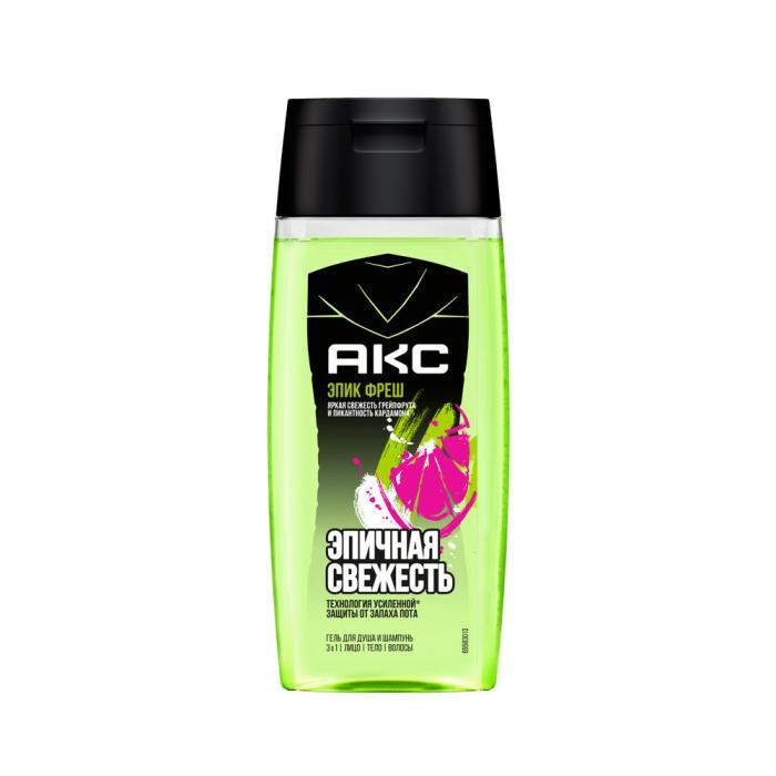 Гель для душа и шампунь 3в1 Epic Fresh  /муж/ 100 мл