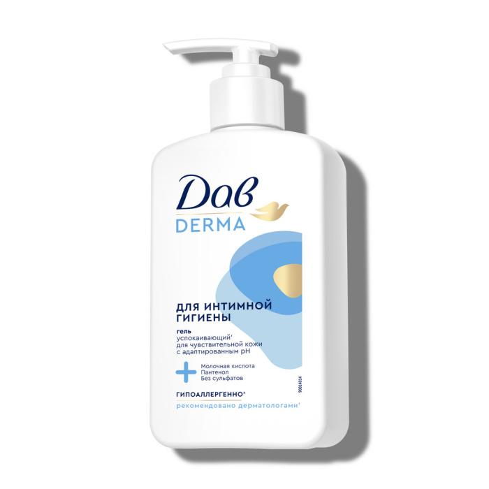 Derma Гель для интимной гигиены для чувствительных кожи успокаивающий 280 мл