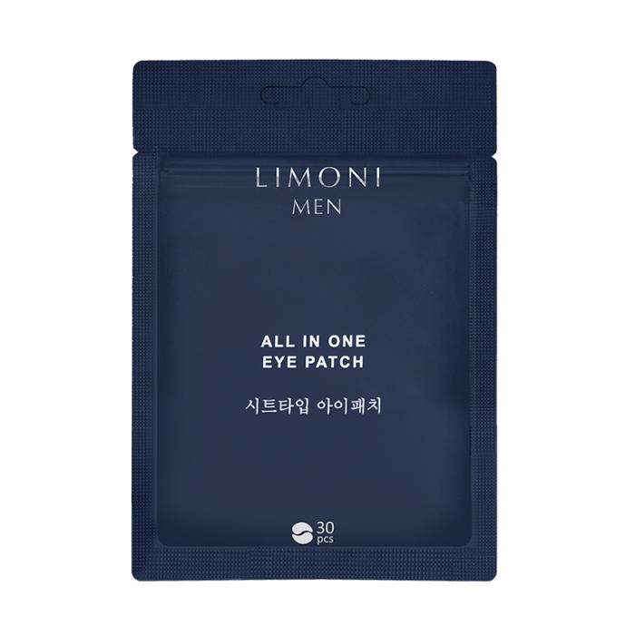 MEN Мужские Патчи для век антивозрастные All In One Eye 30 шт