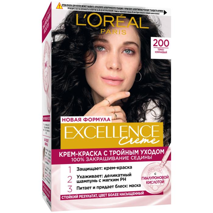 EXCELLENCE Краска для волос № 2.00 Темно-коричневый