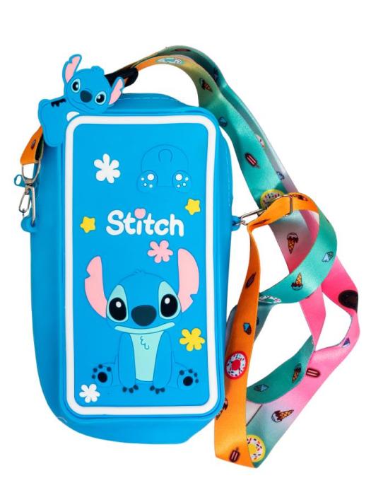 Сумка-пенал Stitch синий