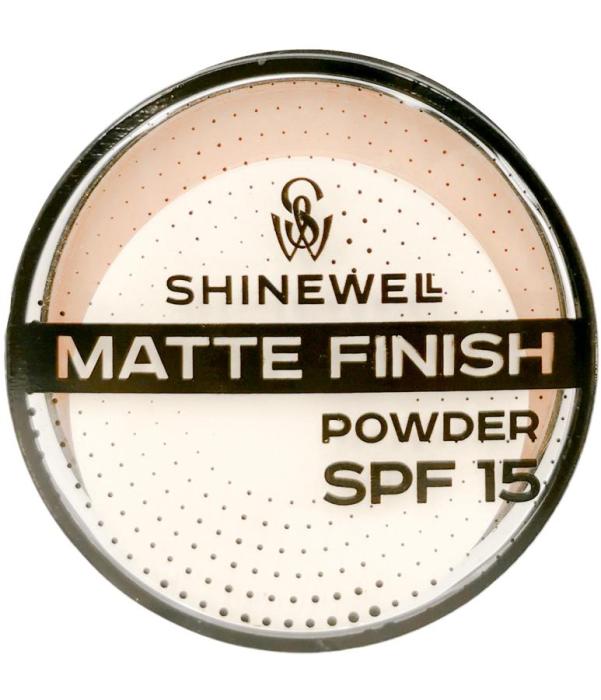 Пудра матирующая для лица Matte Finish SPF 15 № 01 слоновая кость