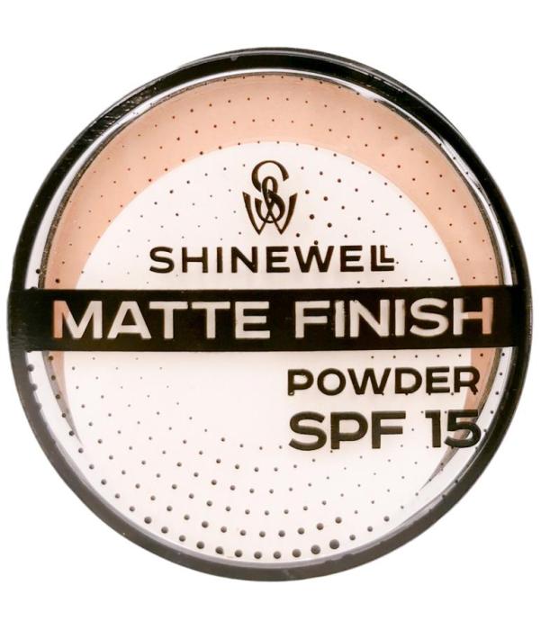 Пудра матирующая для лица Matte Finish SPF 17 № 03 бежевый