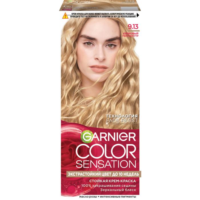 COLOR SENSATION Крем-краска для волос № 9.13 Кремовый перламутр