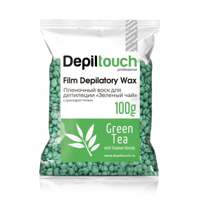 Воск пленочный натуральный Green Tea с ароматом зелёного чая 100 г