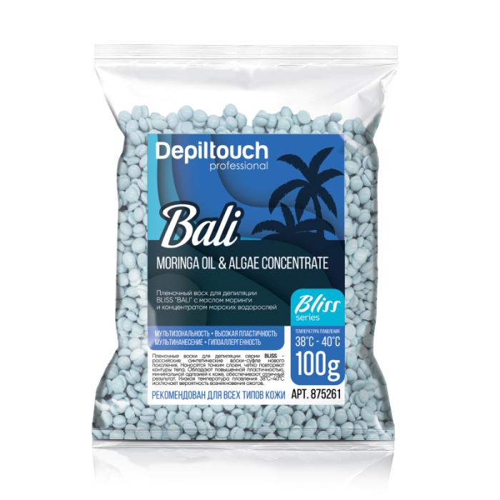 Воск пленочный полимерный Bali Bliss с маслом моринги и концентратом морских водорослей 100 г