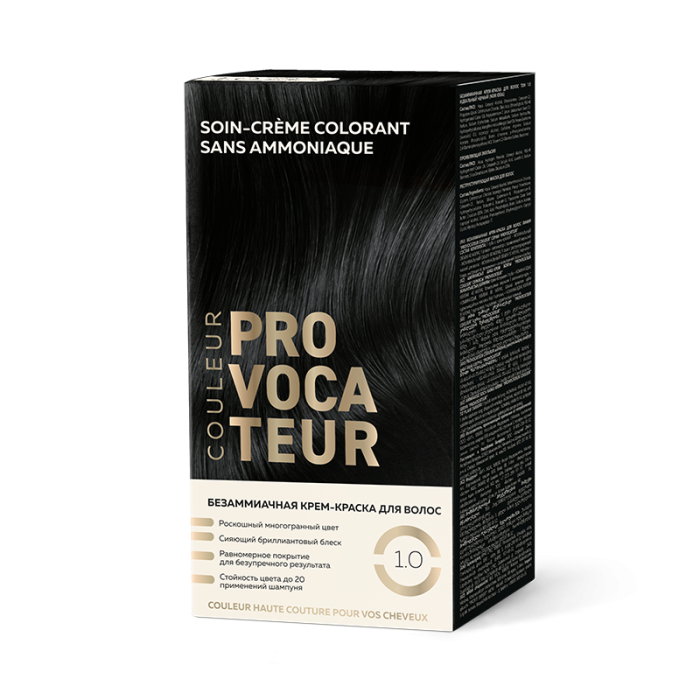 Provocateur Couleur Краска безаммиачная для волос № 1.0 идеальный черный