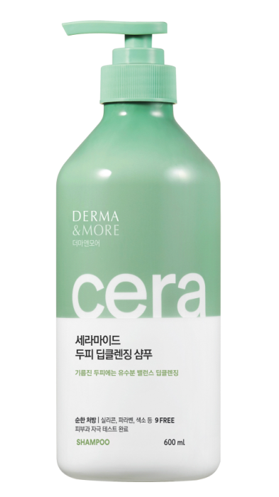 Derma&More Шампунь для волос Глубокое очищение 600 мл