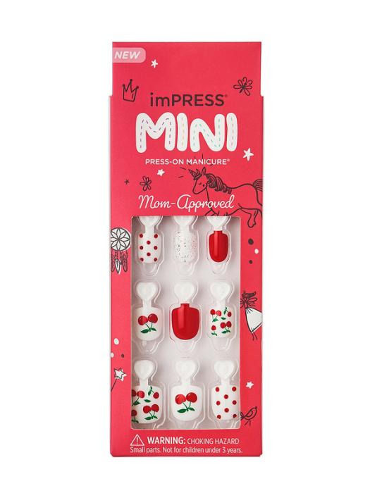 IMPRESS KIDS MINI CUTIE PIE твердый лак Милашка, короткая длина 20шт/в упаковке № KIMK02C