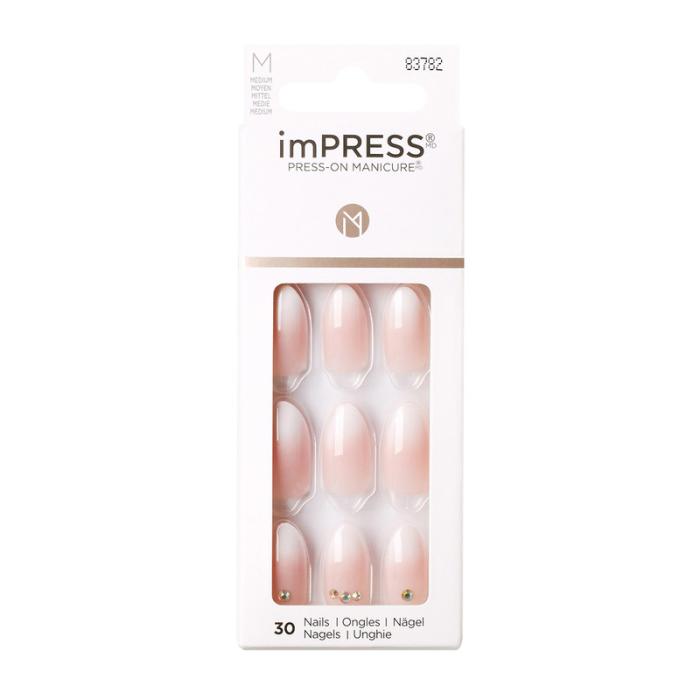 IMPRESS MANICURE ACCENTS Твердый лак Акцент Романтичное настроение, длина средняя № KIMM01C