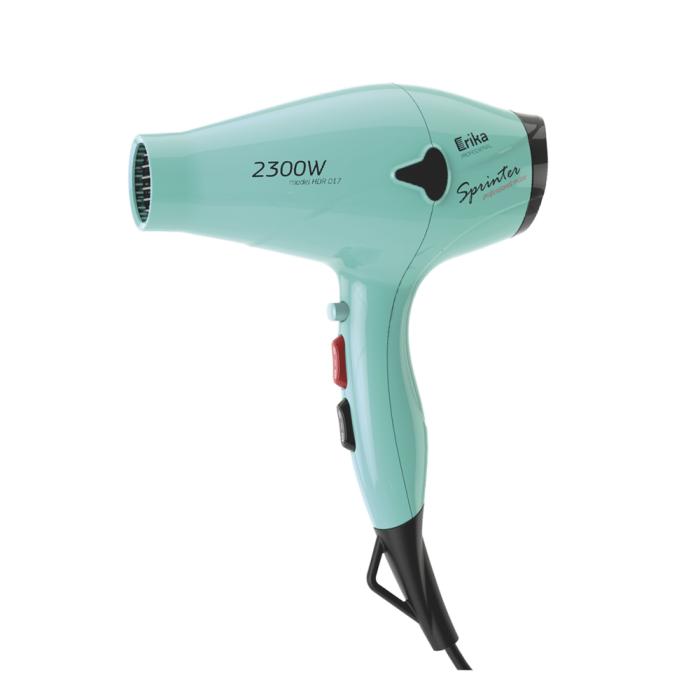 Фен для волос 2300 W зеленый глянцевый