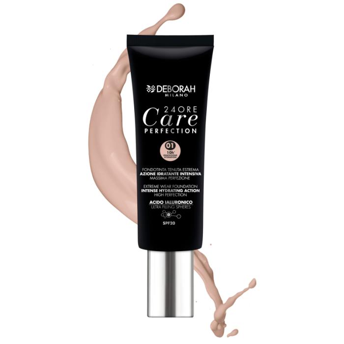 24 ORE CARE PERFECTION EXTREME WEAR FOUNDATION Тональный крем-уход № 01 белоснежный