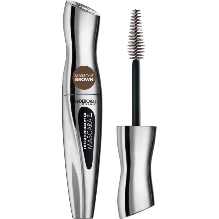 Тушь для ресниц Extraordinary Mascara 5in1 коричневая