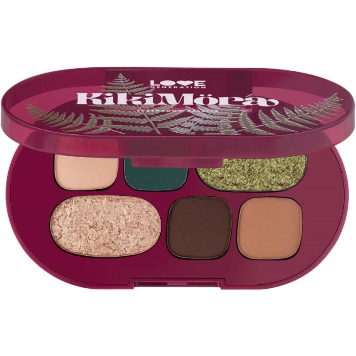 Палетка теней для век 6 оттенков № 01