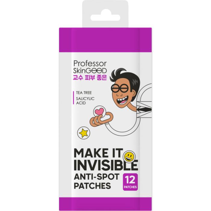 MAKE IT INVISIBLE ANTI-SPOT Патчи Профессор против прыщей 12 шт