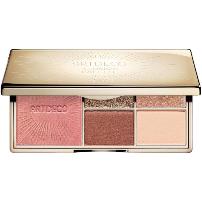 Палетка теней и румян Illusion Palette for cheeks & eyes № 04 illusionista иллюзионистка