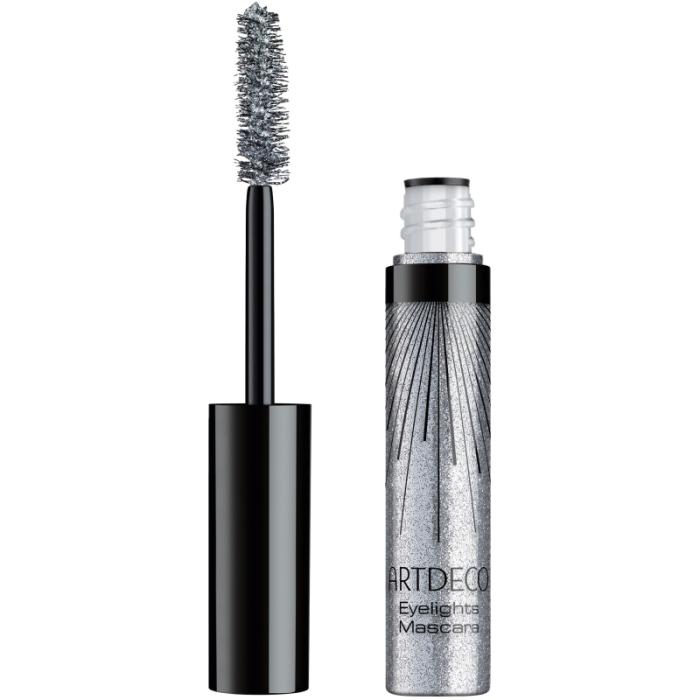Тушь для ресниц с глиттером Eyelights Mascara № 03 silver glam серебряный