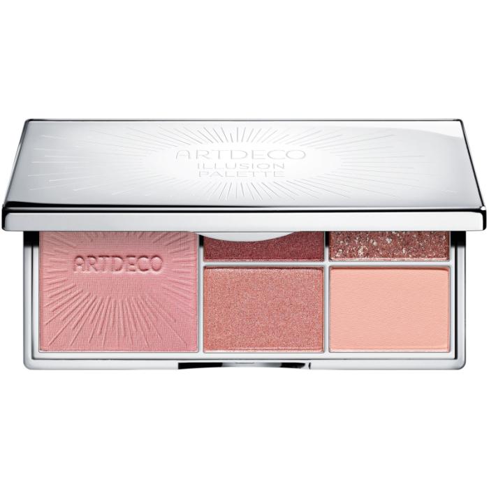 Палетка теней и румян Illusion Palette for cheeks & eyes № 06 enchantress чародейка