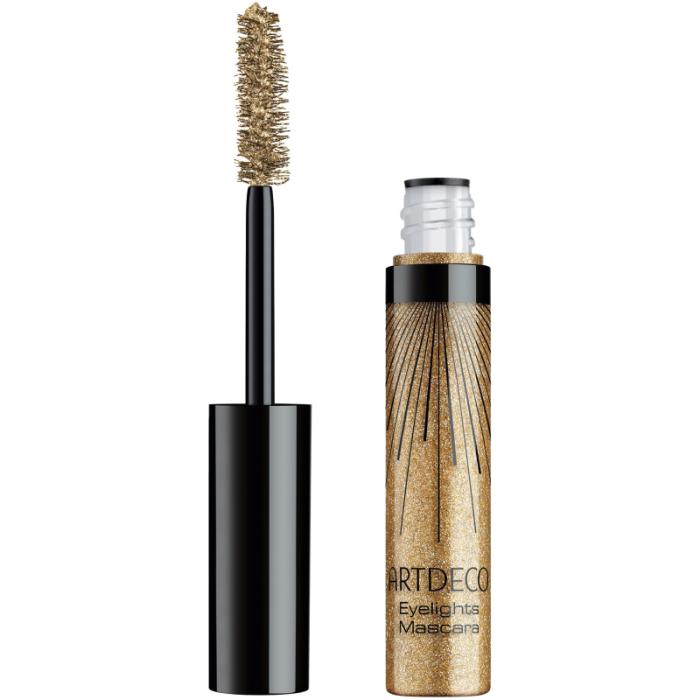 Тушь для ресниц с глиттером Eyelights Mascara № 01 gold glam золотой