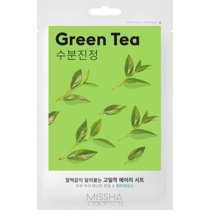 Маска для лица успокаивающая с экстрактом зеленого чая для сухой кожи Green Tea 19 г