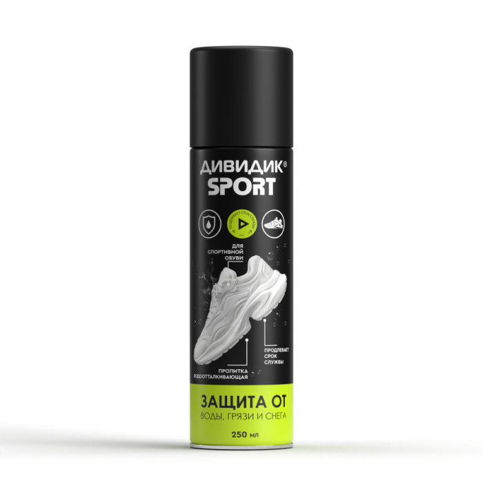 Sport Пропитка водоотталкивающая для изделий из кожи, замши, велюра, текстиля 250 мл