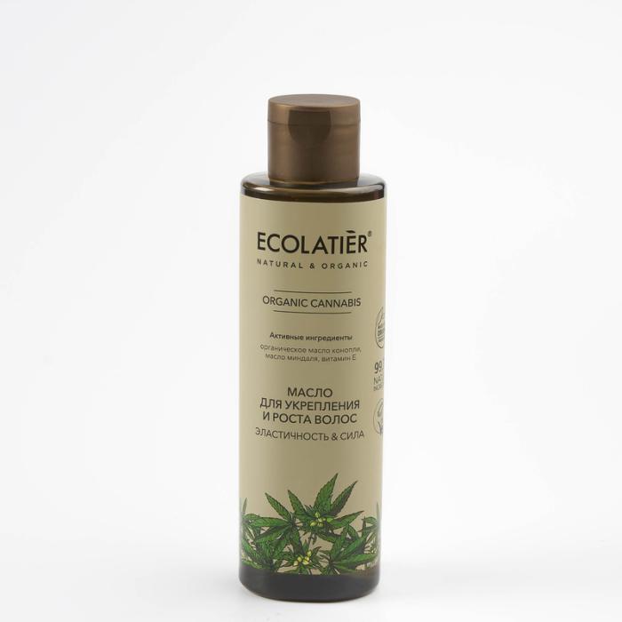 GREEN Масло для укрепления и роста  волос Эластичность & Сила Серия ORGANIC CANNABIS 200 мл