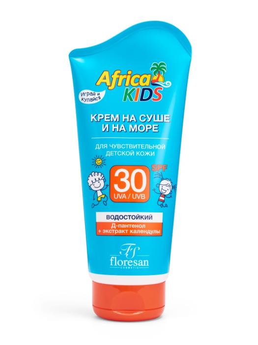 Крем солнзащитный на суше и на море Kids для чувствительной детской кожи SPF30 150 мл