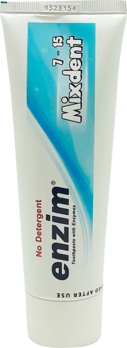 Зубная паста Миксдент для молочных и постоянных зубов 7-15 лет 75 мл