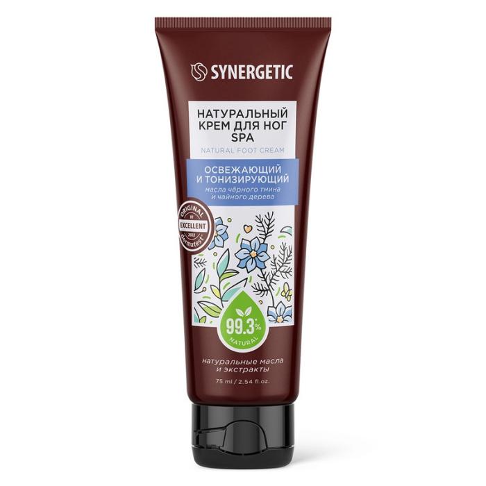 Натуральный крем для ног SPA Освежающий и тонизирующий 75 мл