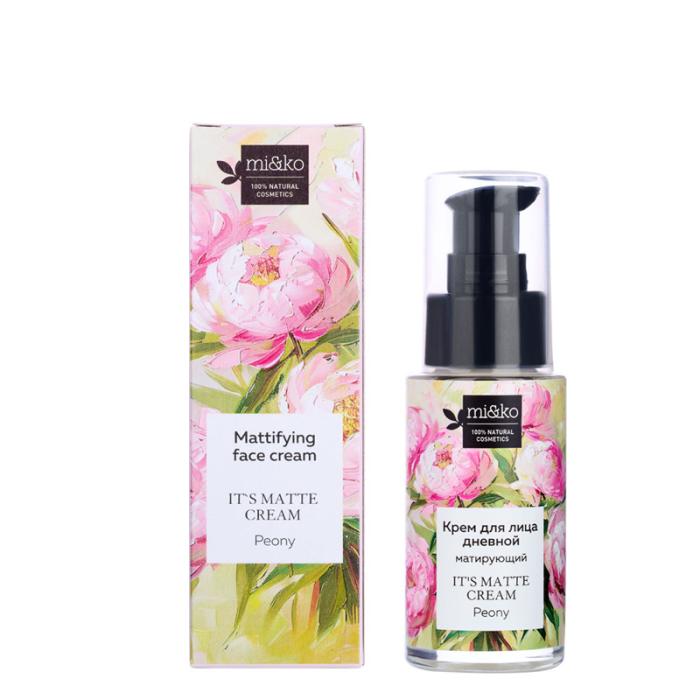 Крем для лица матирующий дневной It`s matte cream Peony 30 мл