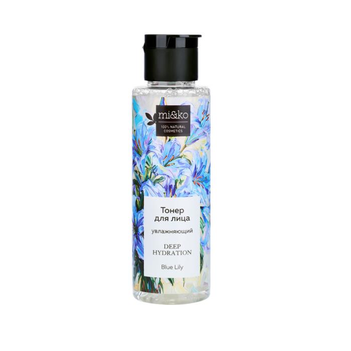 Тонер для склонной к сухости кожи лица увлажняющий Deep Hydration toner Blue Lily 110 мл