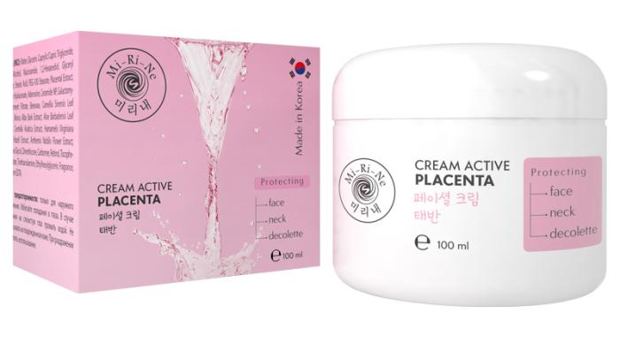 Крем-актив для кожи лица,шеи и декольте защитный Placenta 100 мл